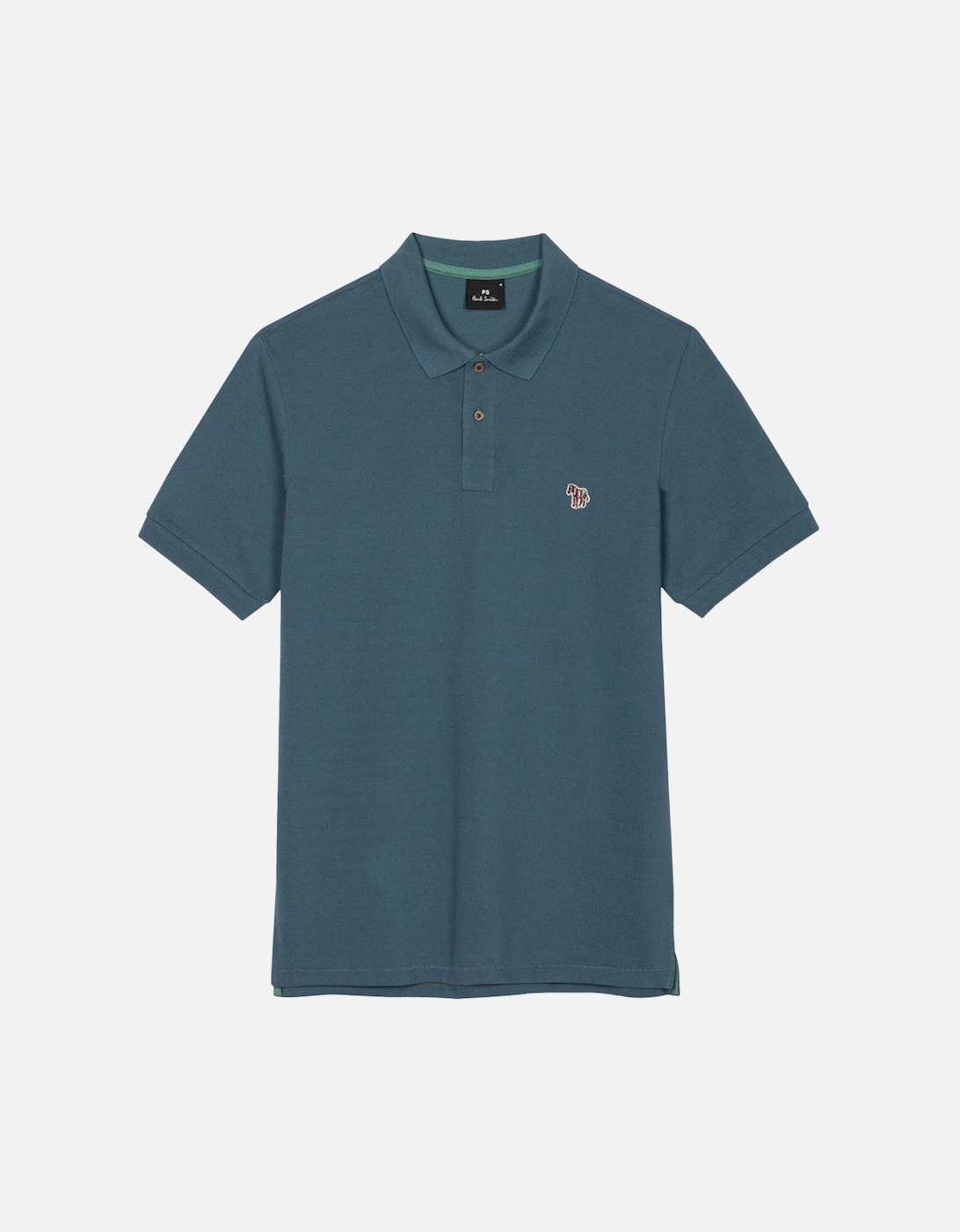 PS Zebra Polo Shirt 46C Teal, 3 of 2