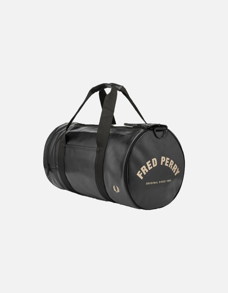 Tonal Classic Barrel Bag Black/Gold