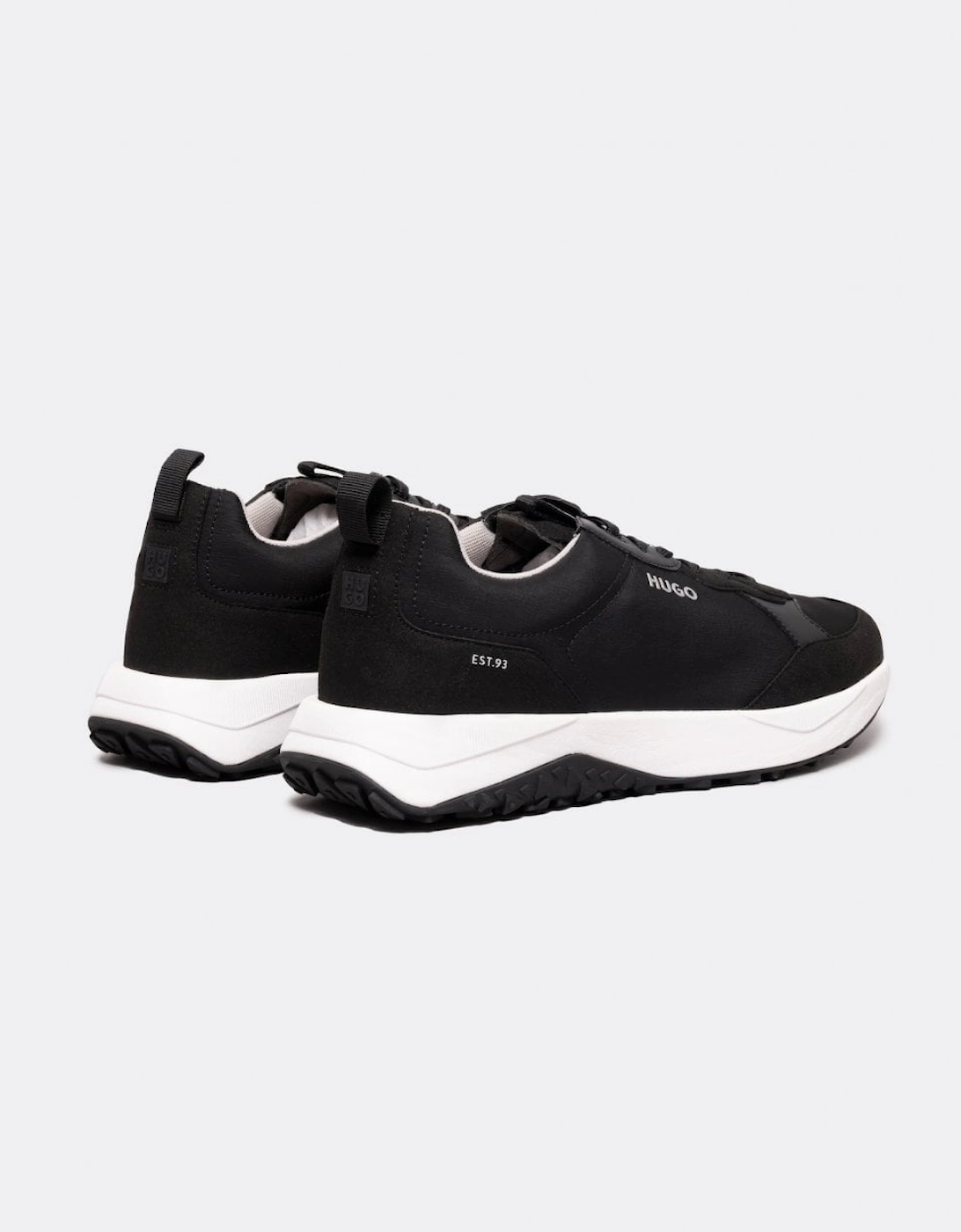 Kane Runn Mens Mixed-Material Trainers With EVA Rubber Outsole