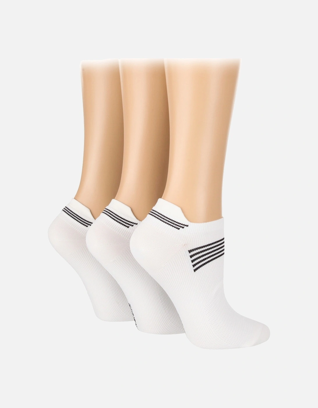 3 PAIR LADIES COMPRESSION SPORTS SOCKS, 2 of 1