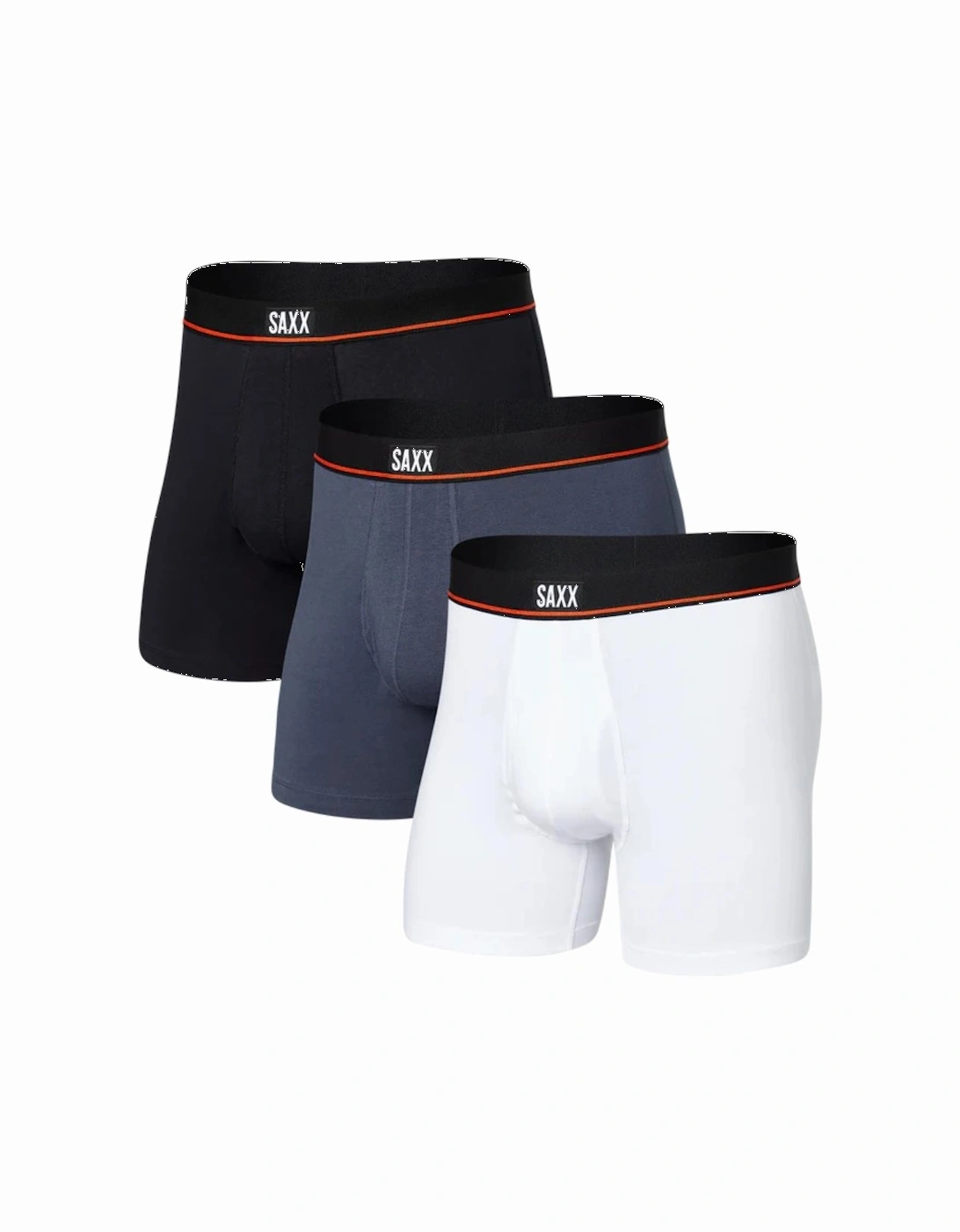 3 Pack Men's Non-Stop Stretch Cotton Boxer Brief, 2 of 1