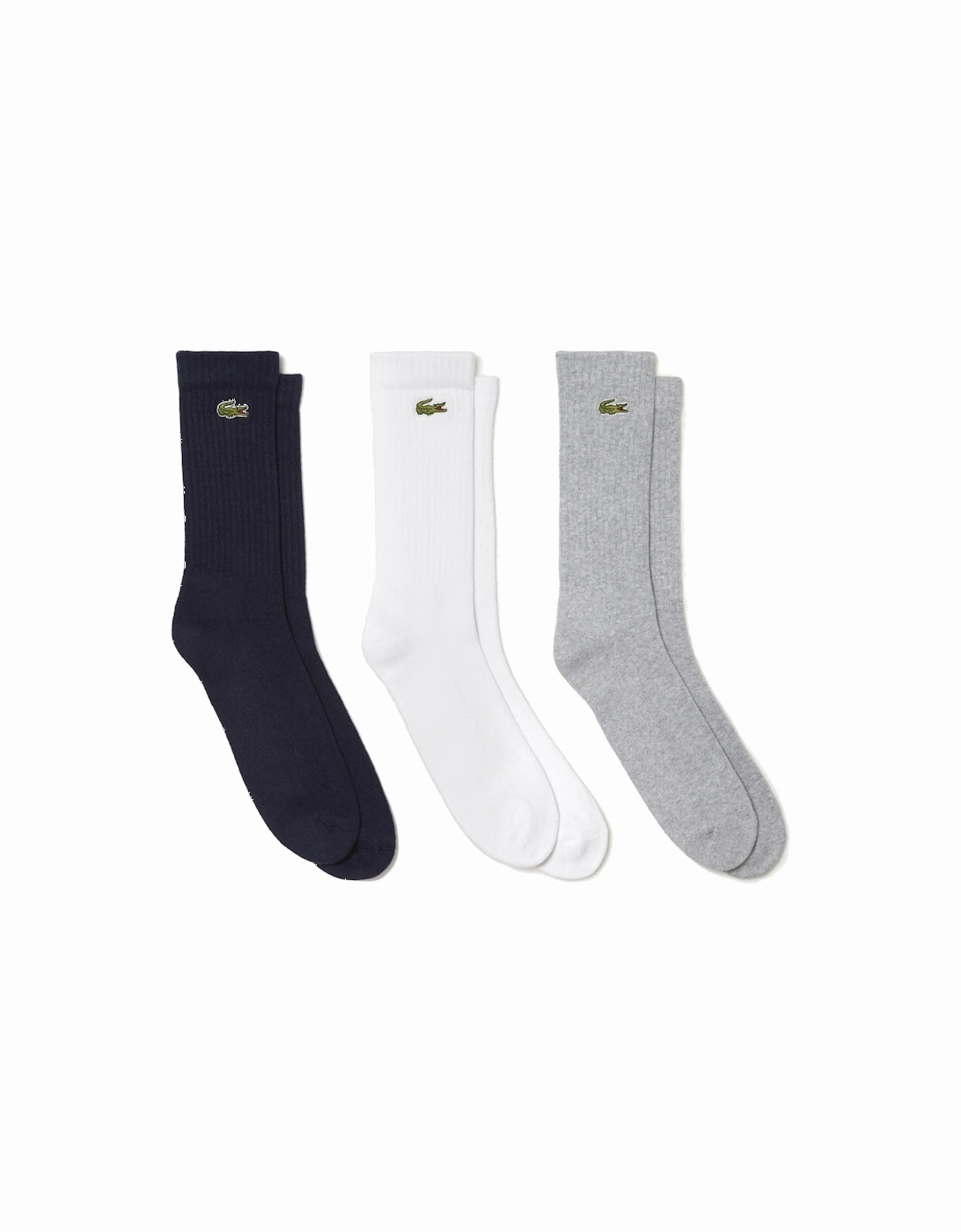 3 Pack Men's Crew Socks, 2 of 1