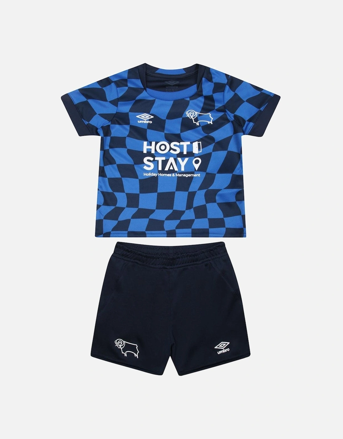 Childrens/Kids 23/24 Derby County FC Away Kit, 3 of 2
