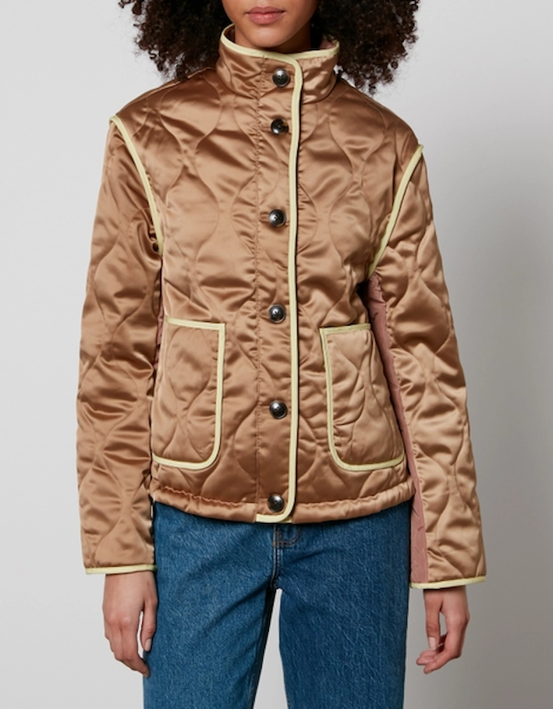 PS Quilted Satin Jacket, 2 of 1