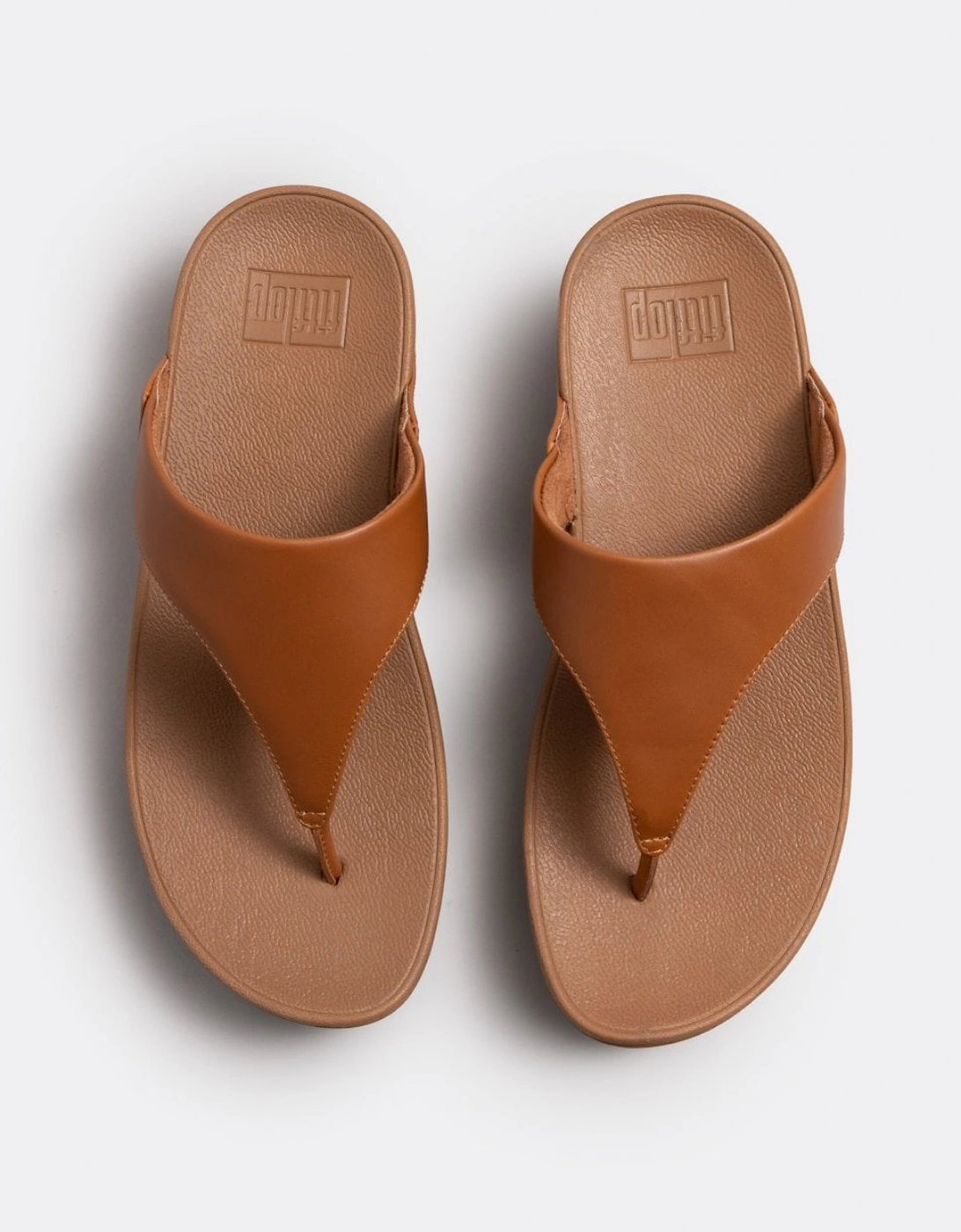 Lulu Leather Toepost Womens Flip-Flop