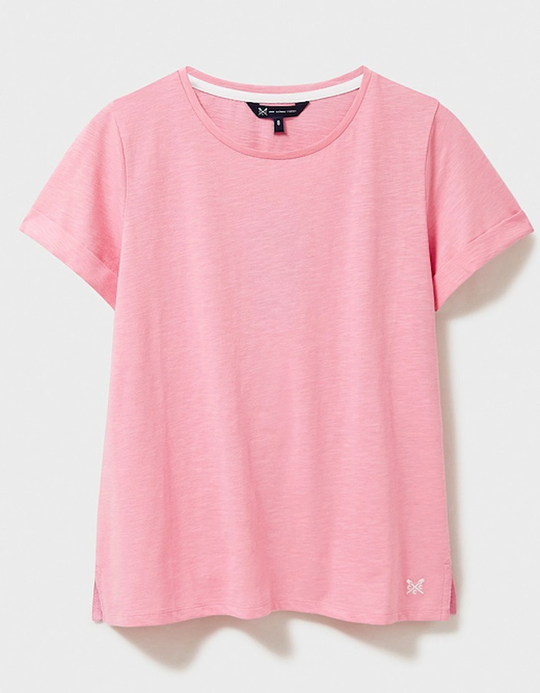 Women's Perfect Crew Slub T-Shirt Pink