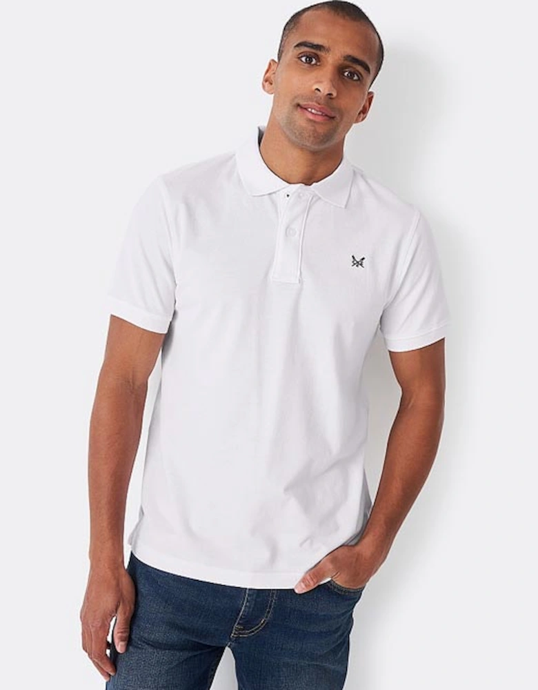 Men's Classic Pique Polo White