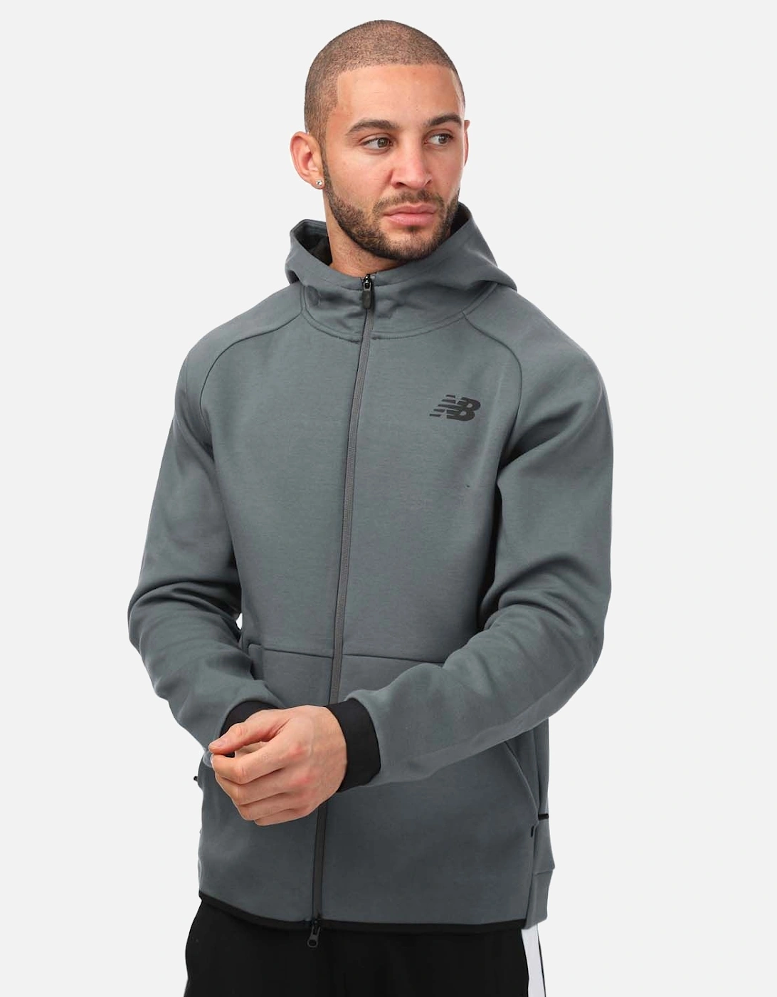 Mens R.W.Tech Fleece Full Zip Hoody, 5 of 4