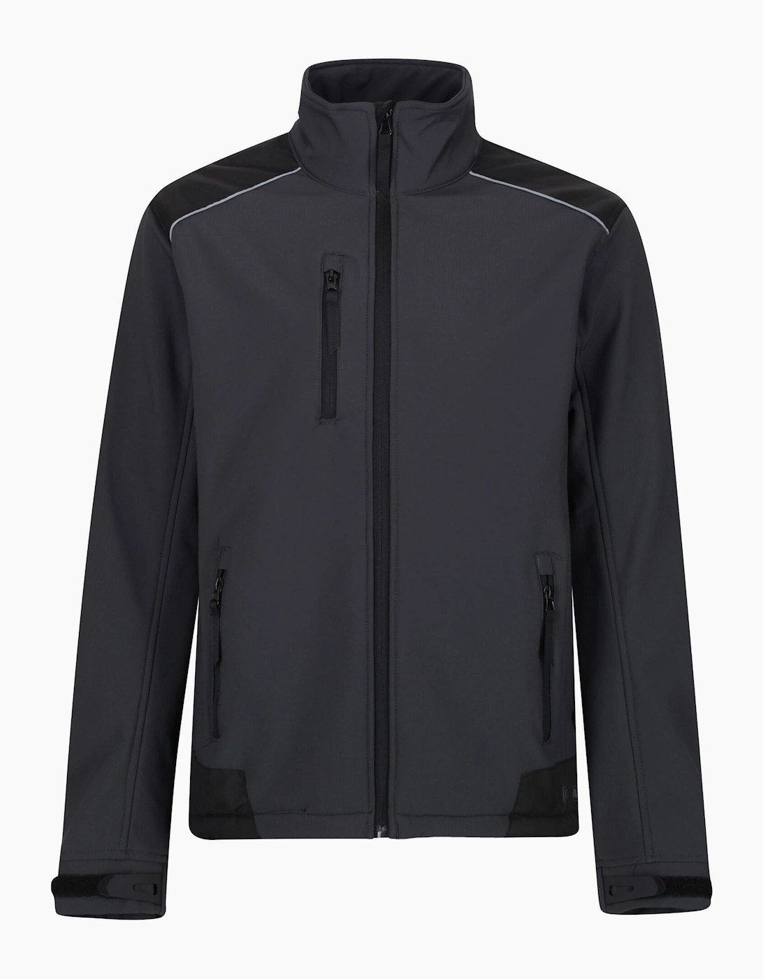 Regatta Men's Grey Sandstorm Workwear Softshell Jacket  40/Regular L