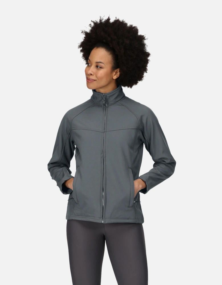 Ladies Uproar Softshell Wind Resistant Jacket