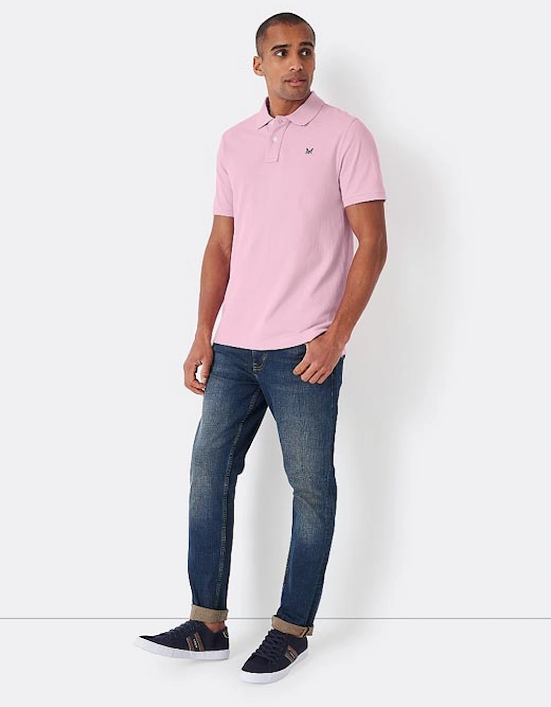 Men's Classic Pique Polo Classic Pink