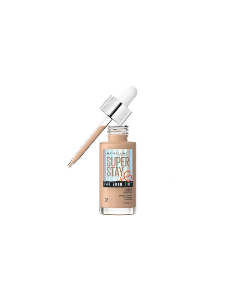 Super Stay up to 24H Skin Tint Foundation + Vitamin C - Shade 34