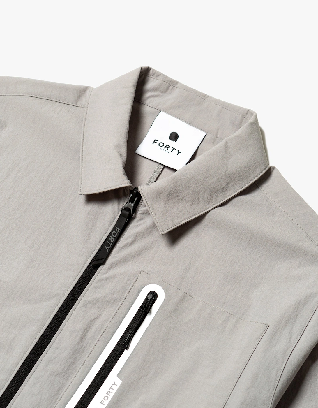 Mirra Tech Overshirt - Light Grey