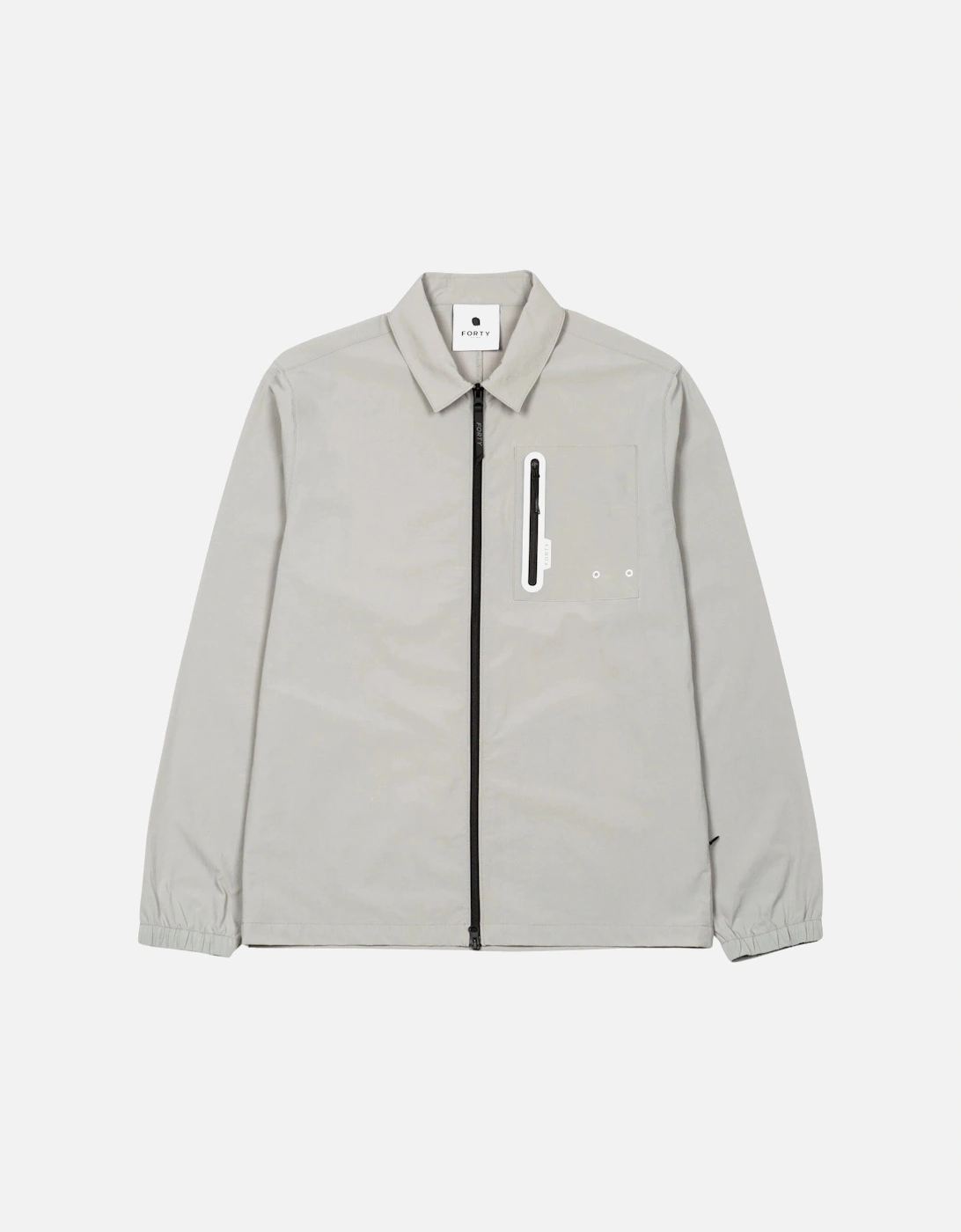 Mirra Tech Overshirt - Light Grey, 6 of 5