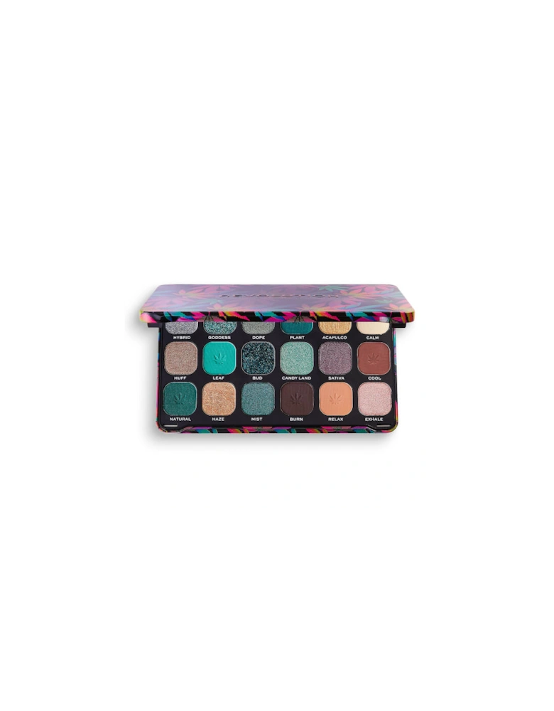 Makeup Forever Flawless Chilled with cannabis sativa Eyeshadow Palette