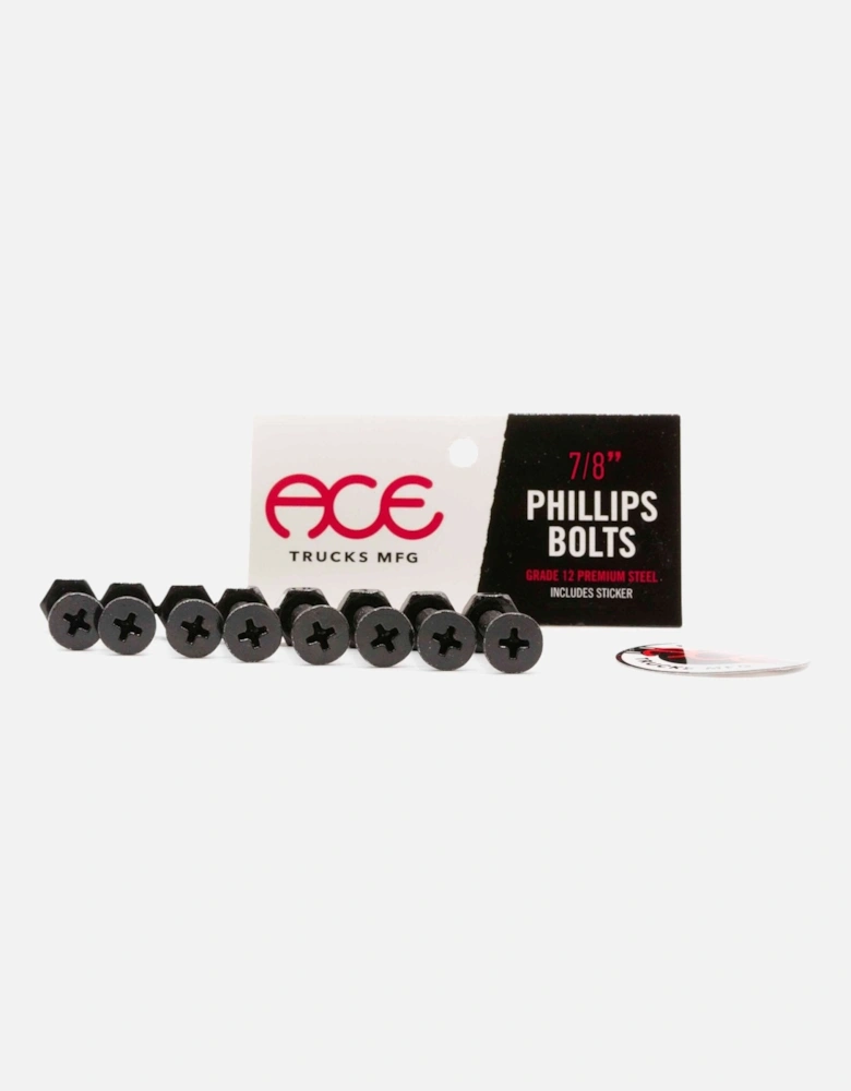 7/8" Phillips Bolts - Black