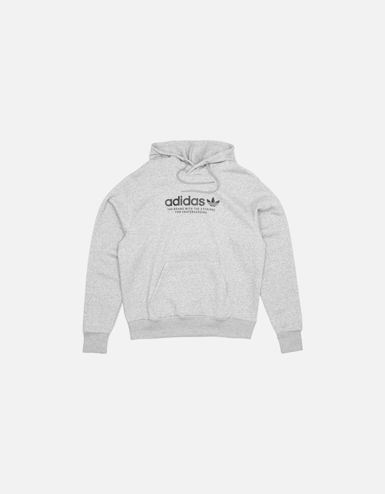 4.0 Logo Hooded Sweatshirt - Medium Grey Heather/Black