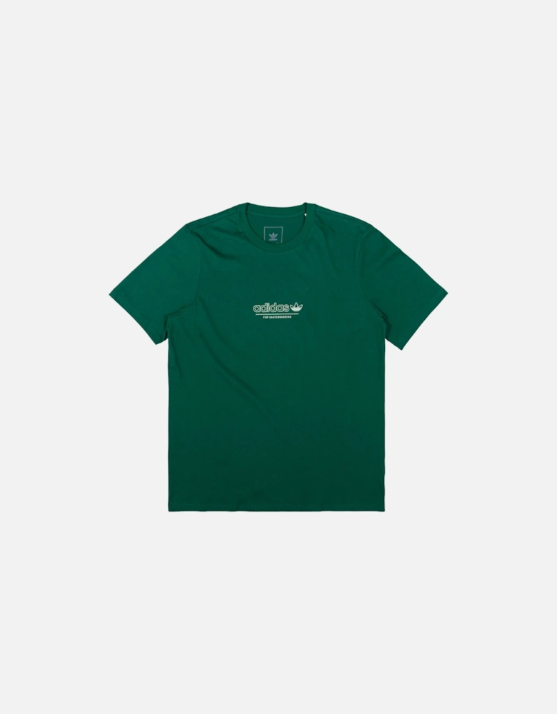 4.0 Strike Through T-Shirt - Dark Green