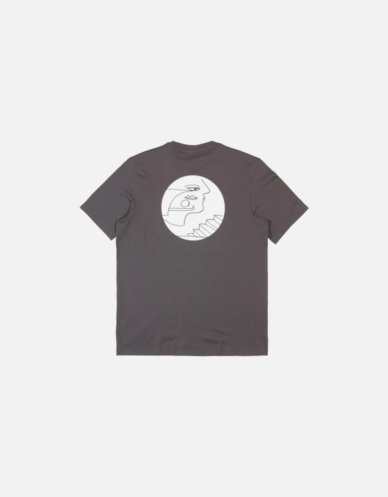 Shmoofoil Overseer T-Shirt - Charcoal/Core White