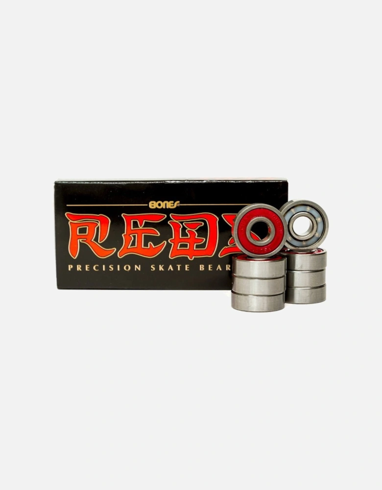 Reds Skateboard Bearings 8 Pack