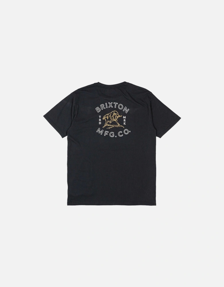 Bryden T-Shirt - Black Classic Wash