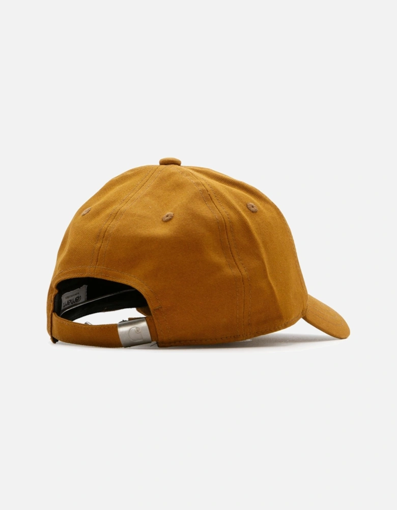 Canvas Script Cap - Deep H Brown/Black