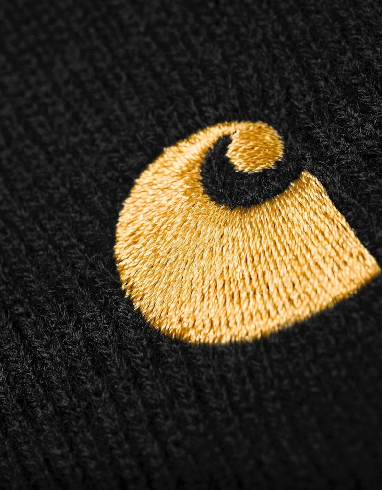 Chase Beanie - Black/Gold