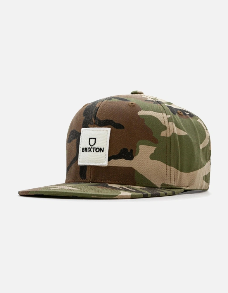 Alpha Square MP Snapback Cap - Camo Surplus