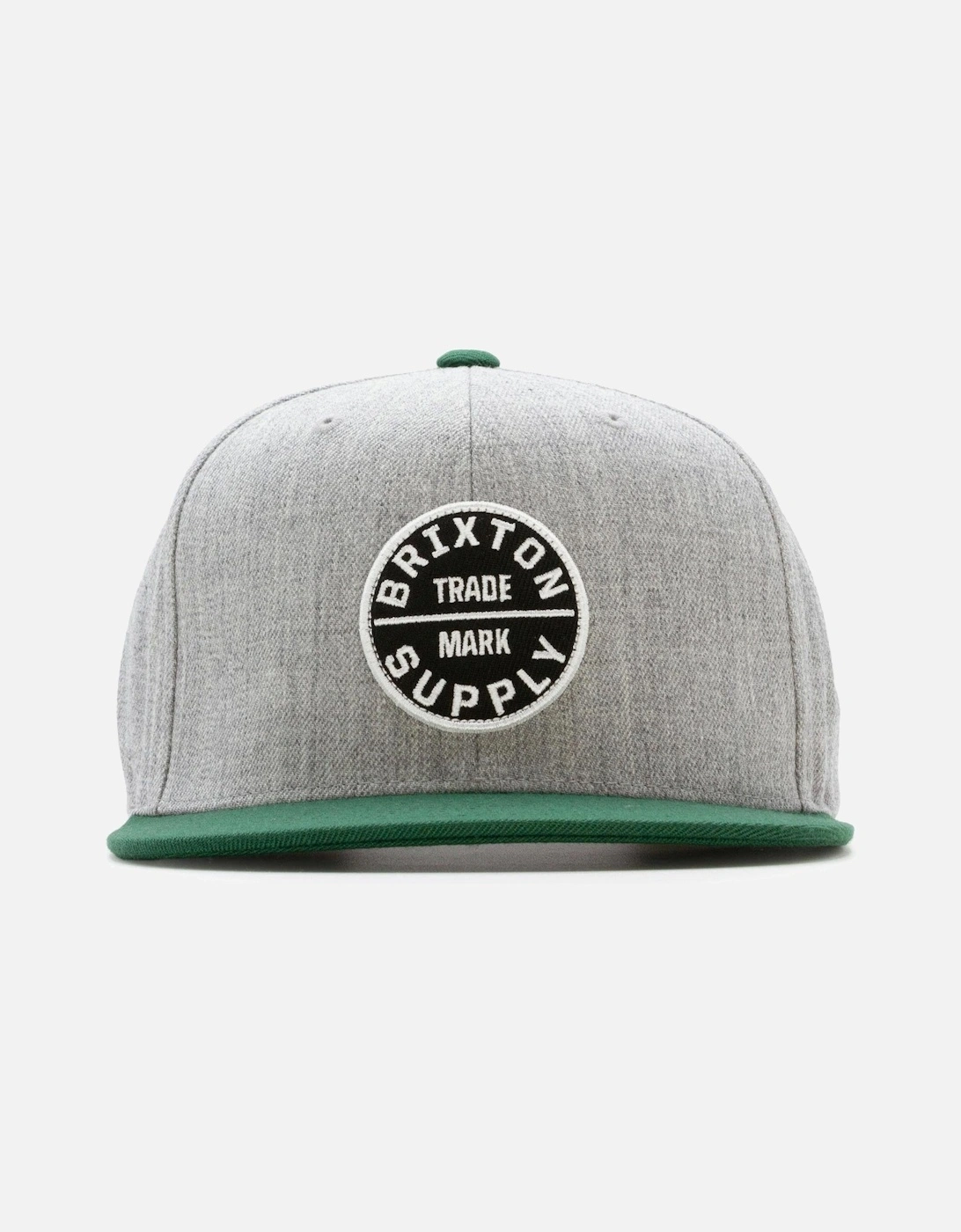 Oath III Snapback Cap - Heather Grey/Spruce