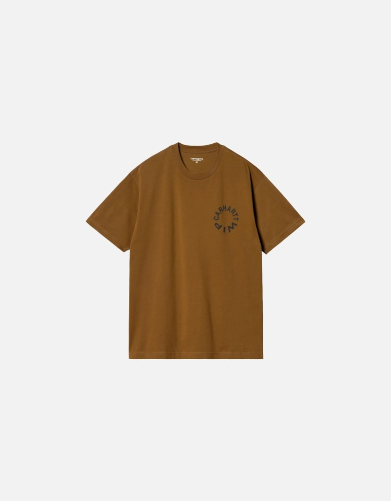 Work Varsity T-Shirt - Deep H Brown/Black