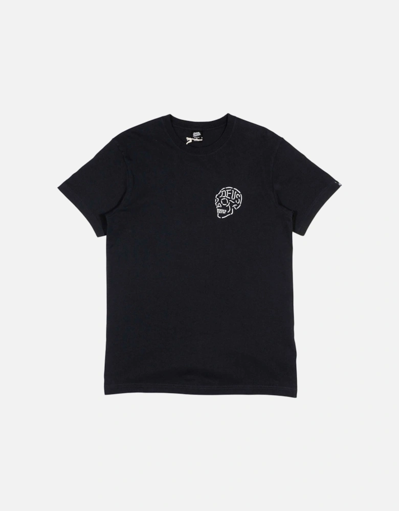 Venice Skull T-Shirt - Black