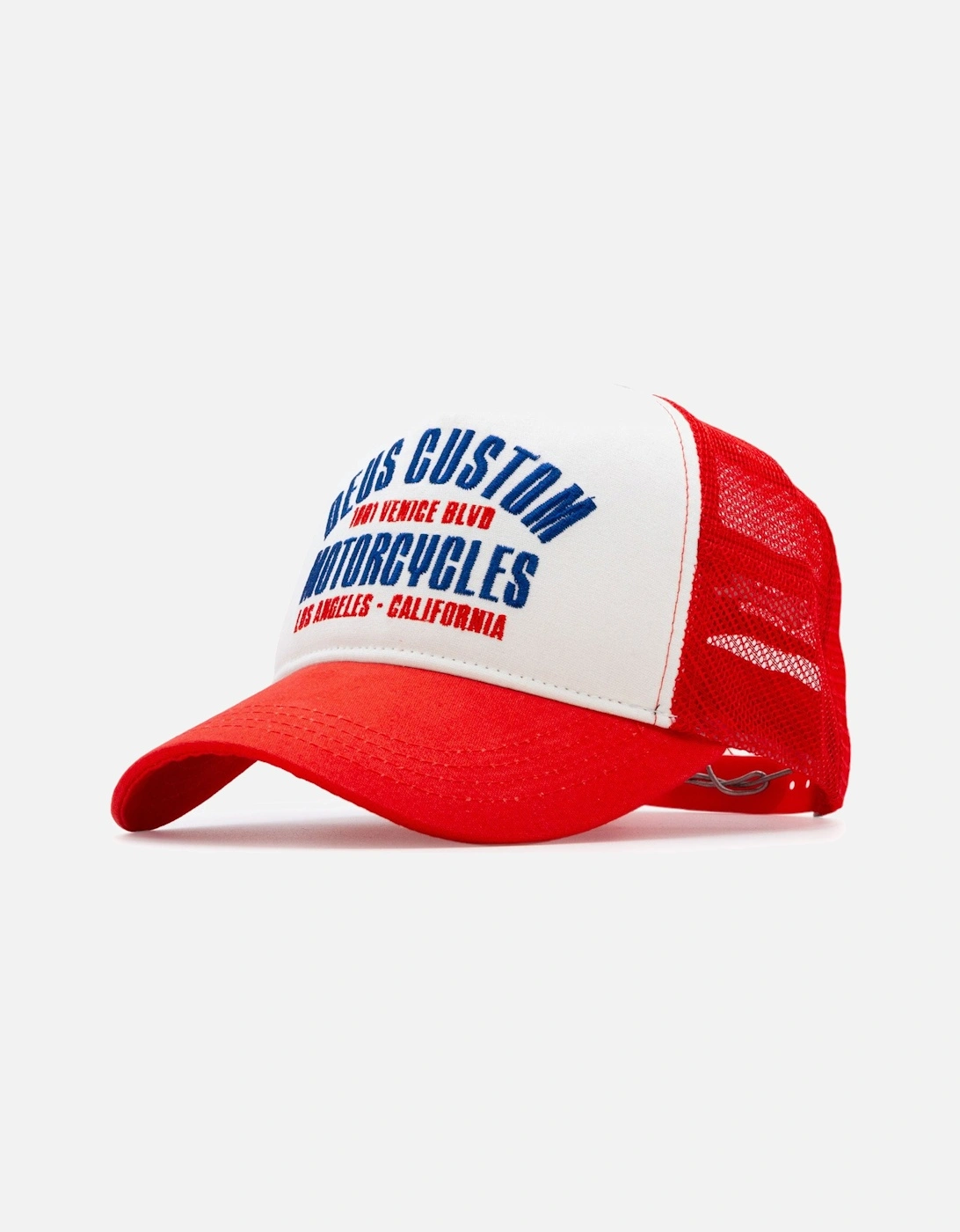 Reggie Trucker Cap - White/Red, 4 of 3