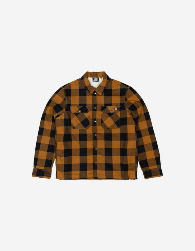 Lined New Sacramento Shirt - Brown Duck
