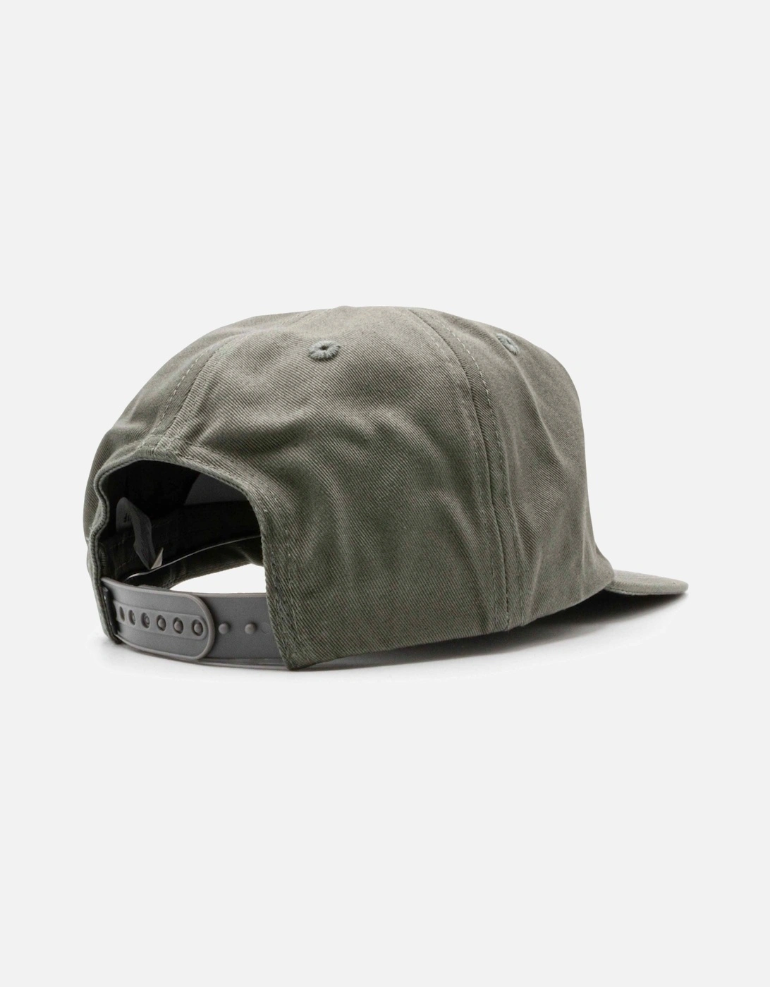 Triple Triangle Unstructured Snapback Cap - Grey
