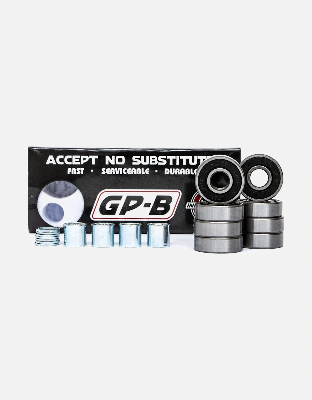 GP-B Skateboard Bearings 8 Pack, 2 of 1