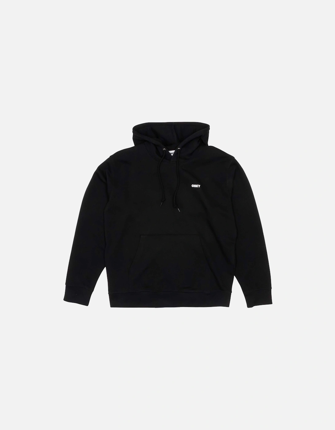 Bold Hooded Sweatshirt - Black