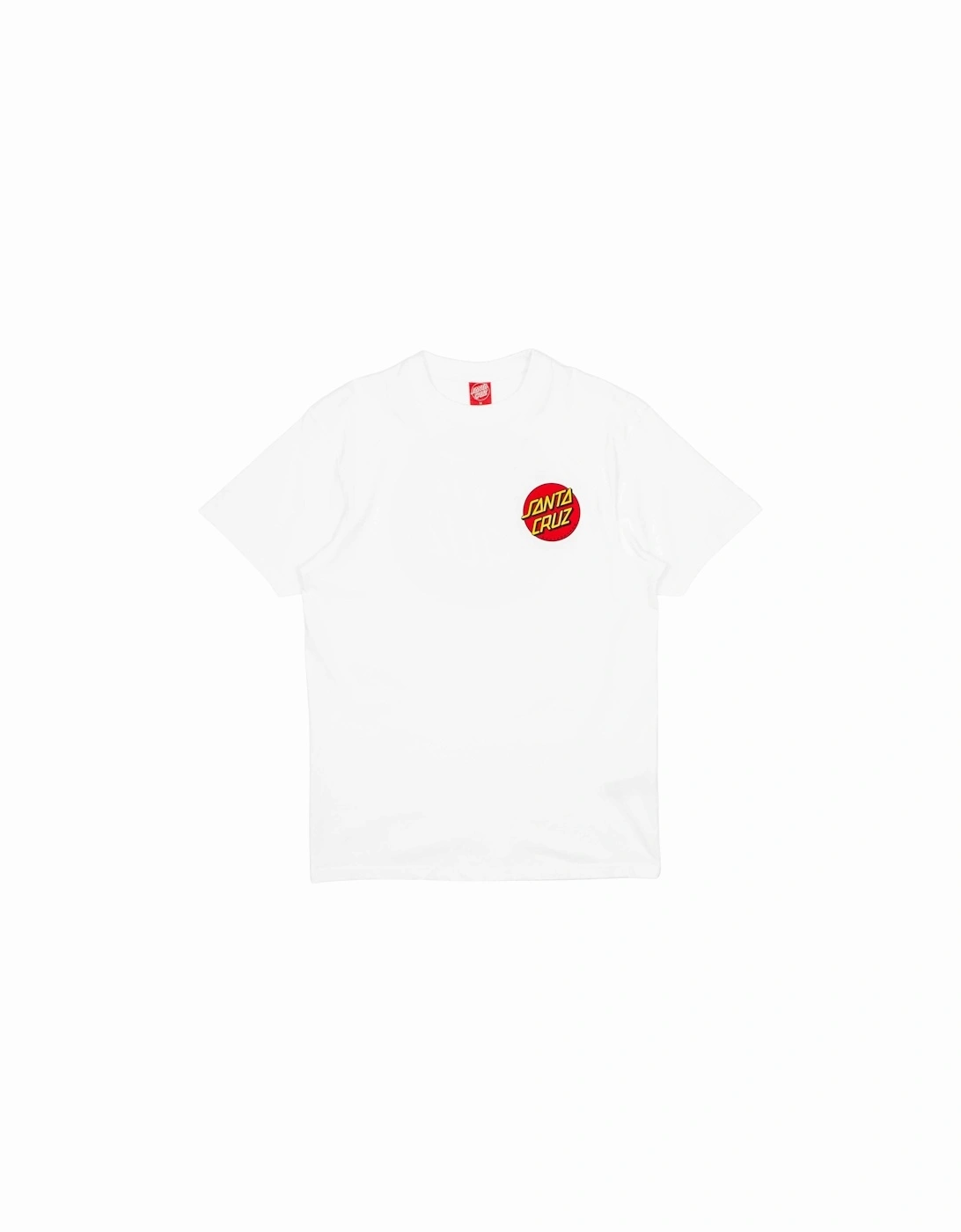 Classic Dot Chest T-Shirt - White