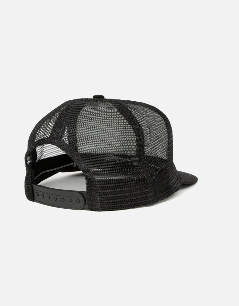 Classic Hand Mesh Trucker Cap - White/Black