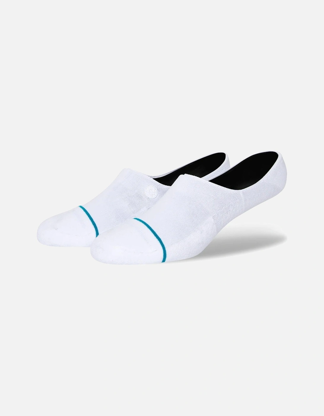 Icon No Show Socks 3 PACK - White, 3 of 2