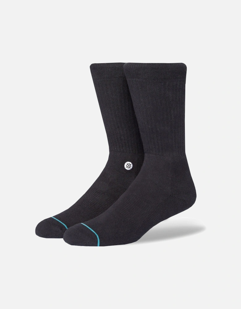 Icon Socks - Black/White