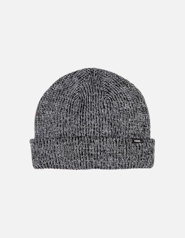 Core Basics Beanie - Black Heather