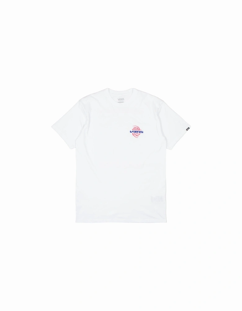 Wormhole Warped T-Shirt - White