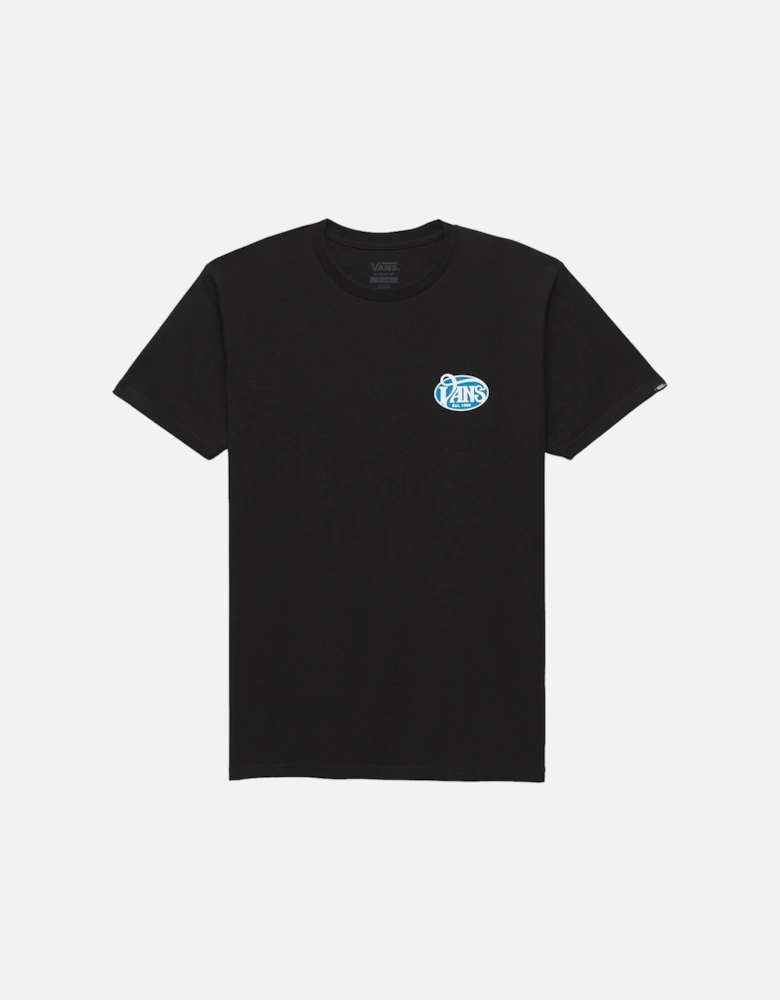 Oval Script T-Shirt - Black