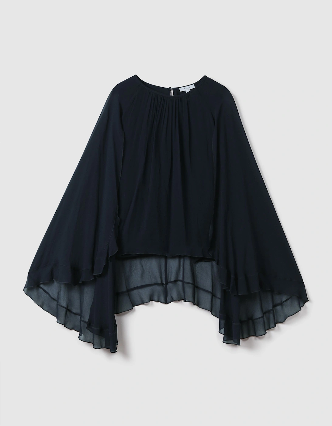 Pleated Cape Style Top, 2 of 1