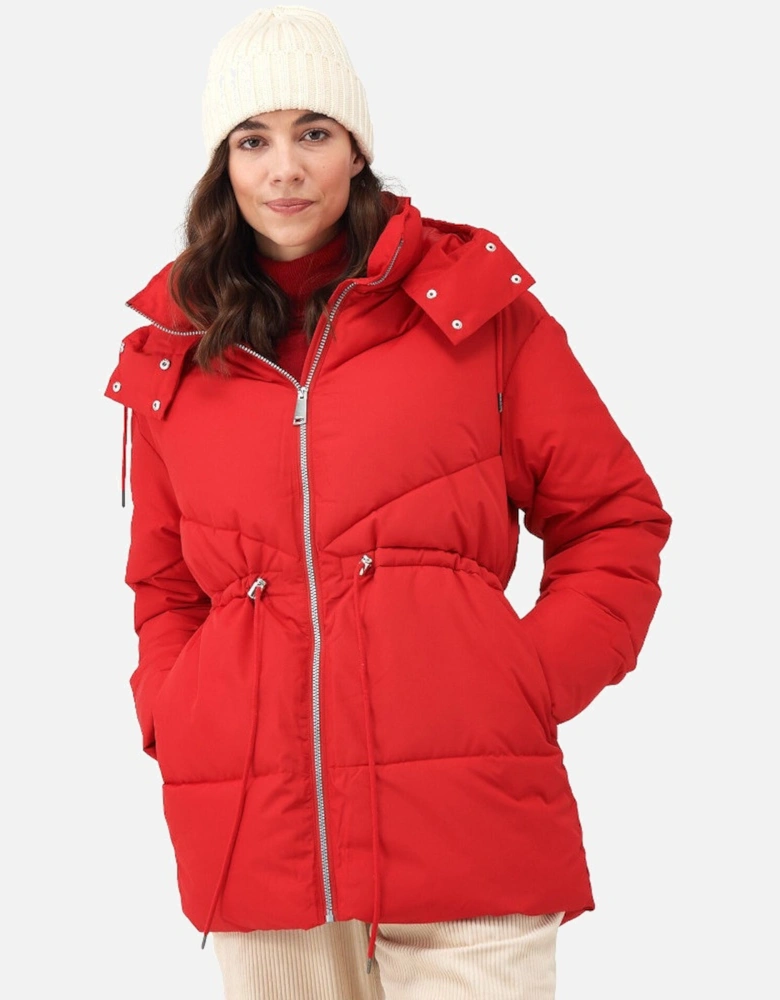 Womens Rurie Hooded Padded Insulated Jacket Coat