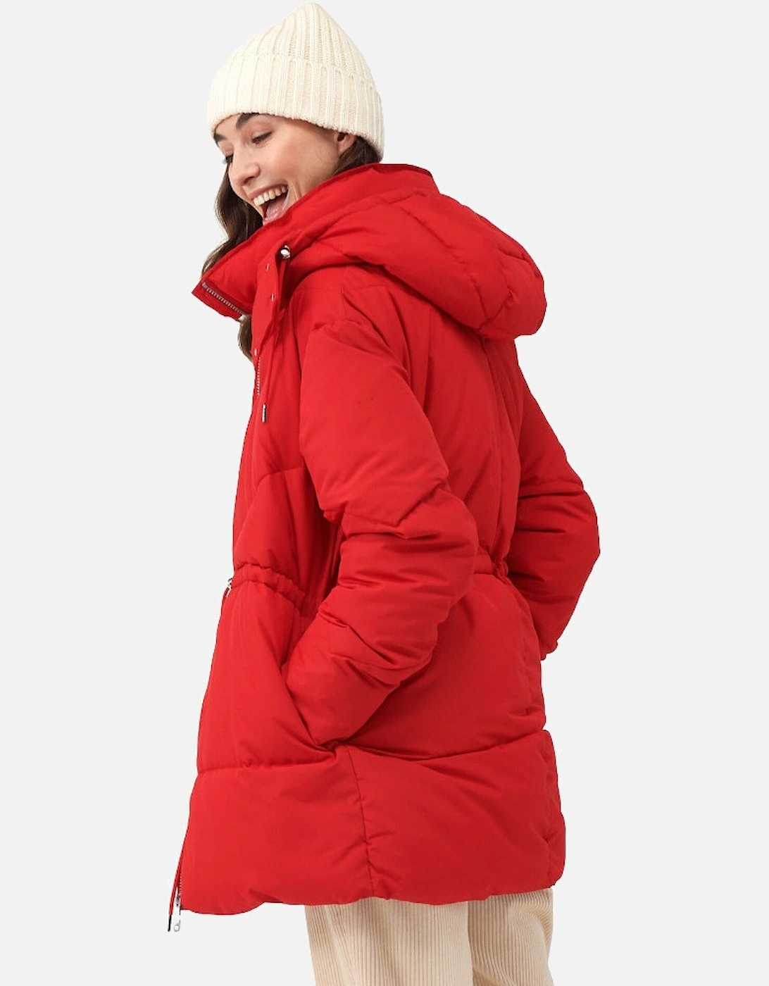 Womens Rurie Hooded Padded Insulated Jacket Coat