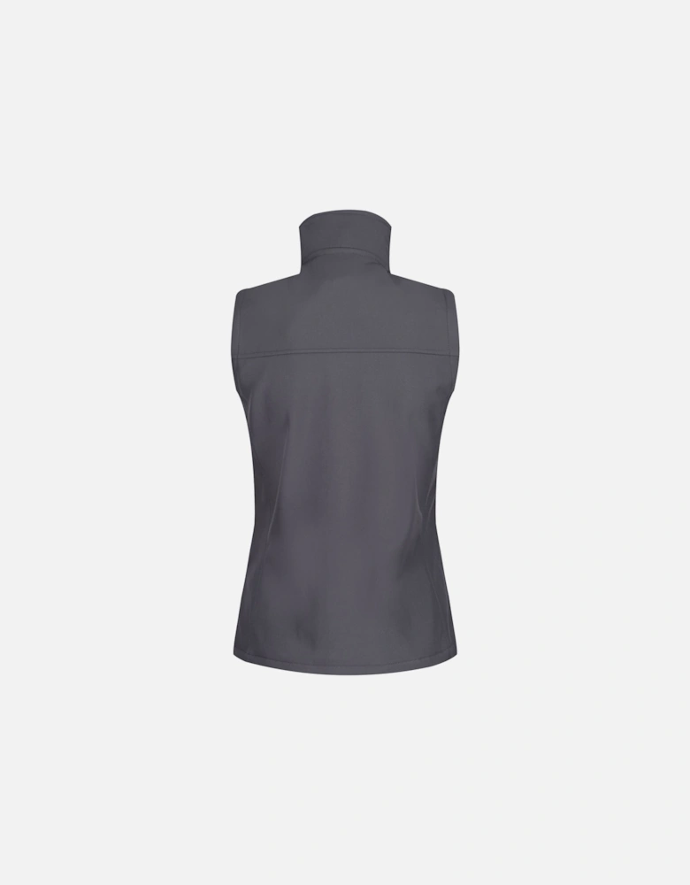 Womens/Ladies Flux Softshell Bodywarmer / Sleeveless Jacket (Water Repellent & Wind Resistant)