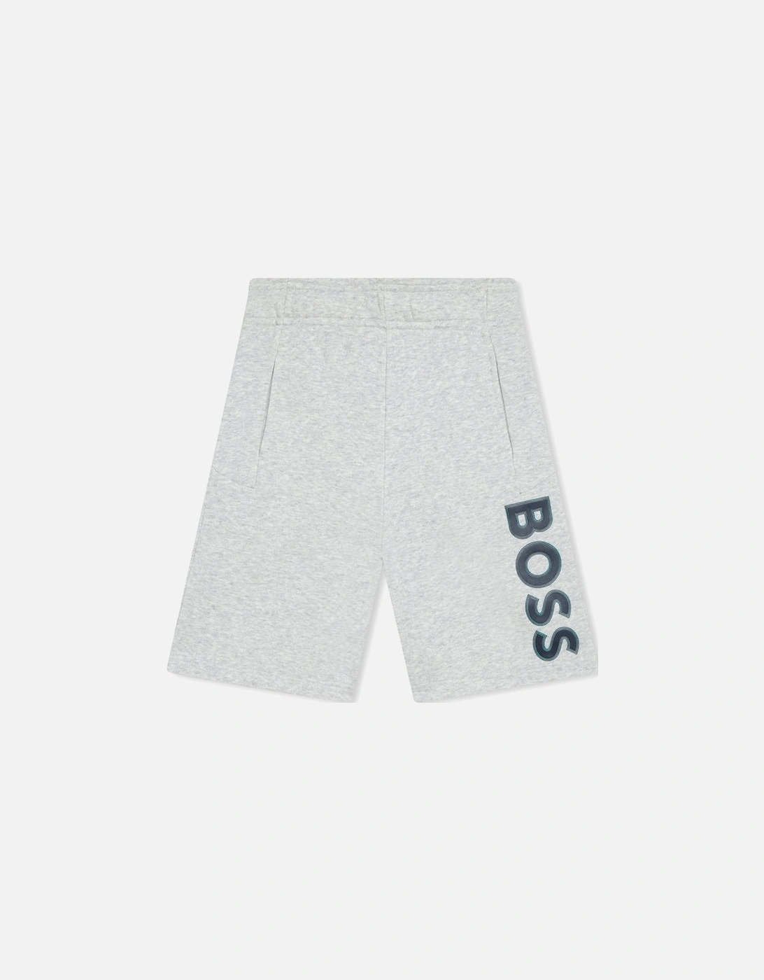 Boss Grey Marl Jersey Shorts, 3 of 2