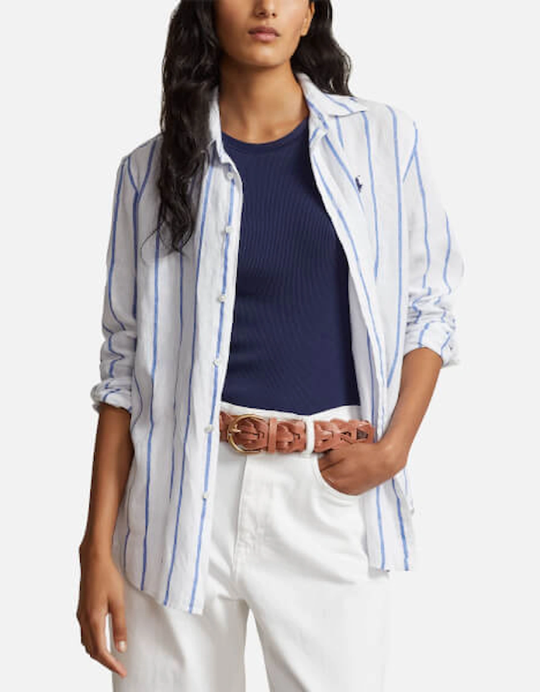 Striped Linen Shirt, 2 of 1