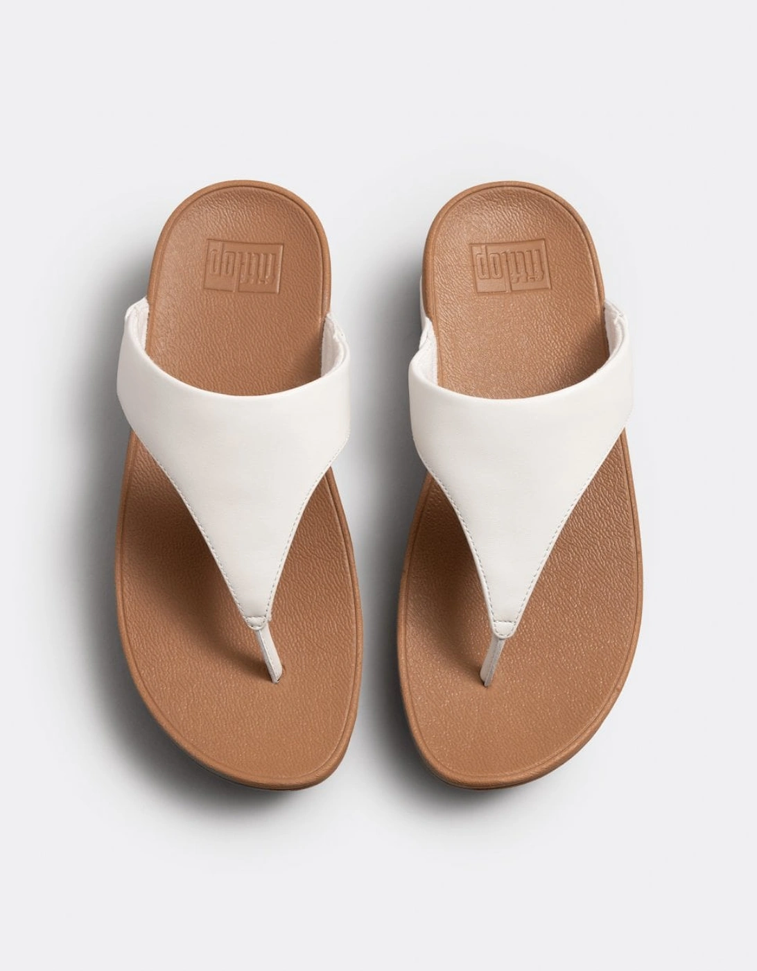 Lulu Leather Toepost Womens Flip-Flop